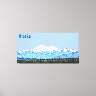 Denali (Mt. McKinley) Canvas Print