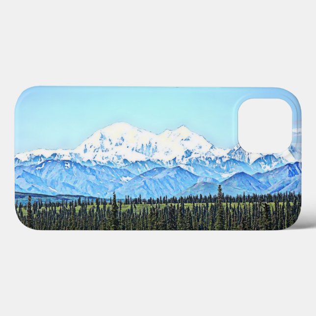 Denali (Mt. McKinley) Case-Mate iPhone Case (Back (Horizontal))