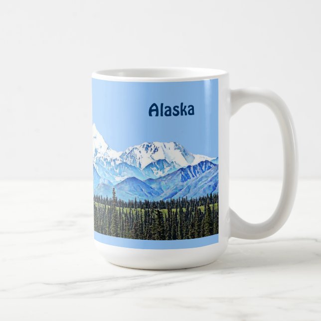 Denali (Mt. McKinley) Coffee Mug (Right)