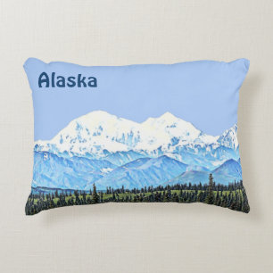 Denali (Mt. McKinley) Decorative Cushion