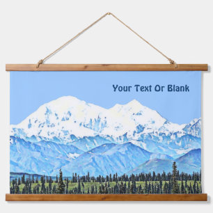 Denali (Mt. McKinley) Hanging Tapestry