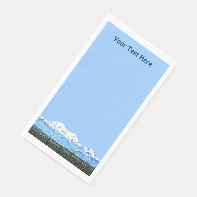 Denali (Mt. McKinley)  Napkin (Corner)