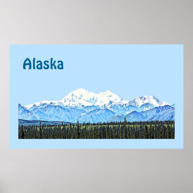 Denali (Mt. McKinley) Poster (Front)
