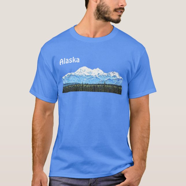 Denali (Mt. McKinley) T-Shirt (Front)