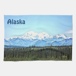 Denali (Mt. McKinley) Tea Towel