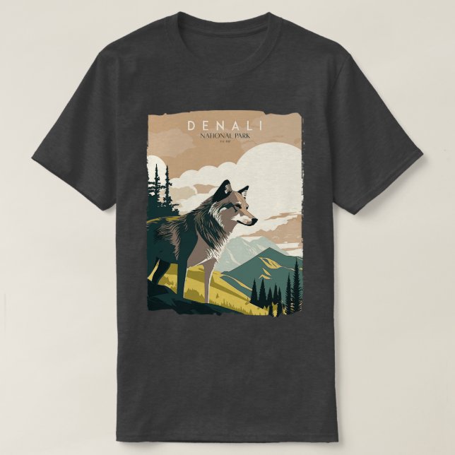 Denali National Park 1 T-Shirt (Design Front)