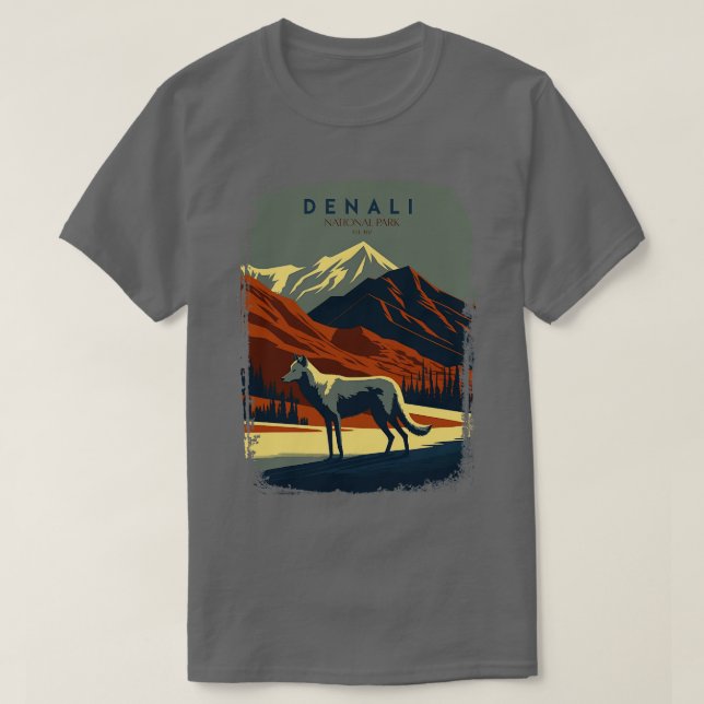 Denali National Park 2 T-Shirt (Design Front)