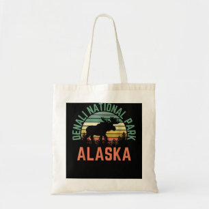 Denali National Park Alaska Moose Hiking Nature Re Tote Bag