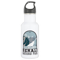 Denali National Park Alaska Mount Hunter Vintage 