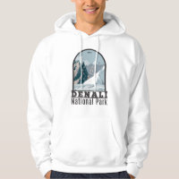 Denali National Park Alaska Mount Hunter Vintage