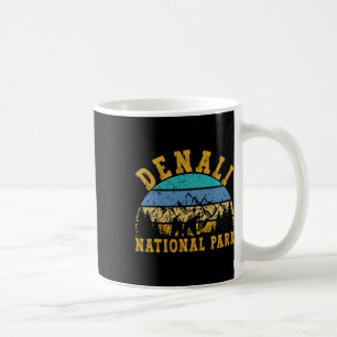 Denali National Park Alaska Mountain Nature Bear H Coffee Mug