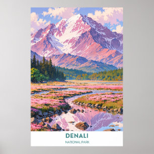Denali National Park - Alaska Poster