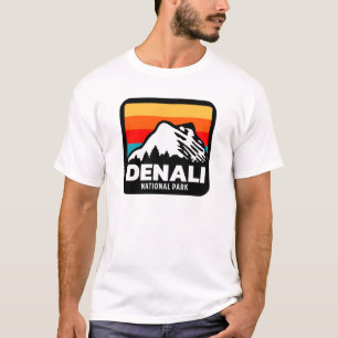 Denali National Park Alaska Retro Vintage Gift T-Shirt