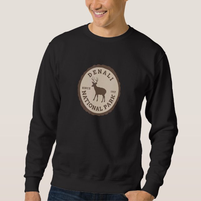 Denali National Park Alaska Sweatshirt (Front)