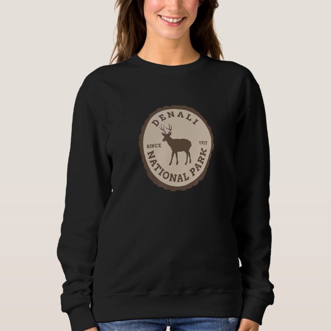 Denali National Park Alaska Sweatshirt (Front)