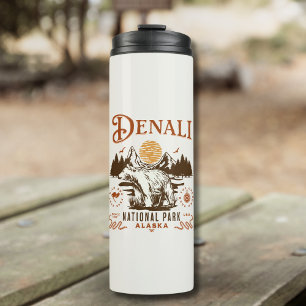 Denali National Park Alaska Thermal Tumbler