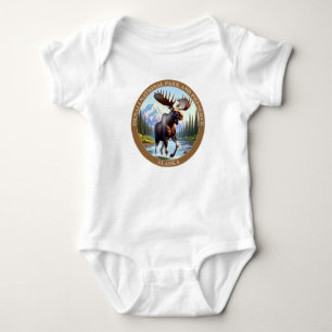 Denali National Park and Preserve Alaska Baby Bodysuit