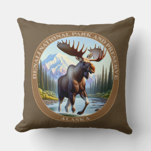 Denali National Park and Preserve Alaska Cushion