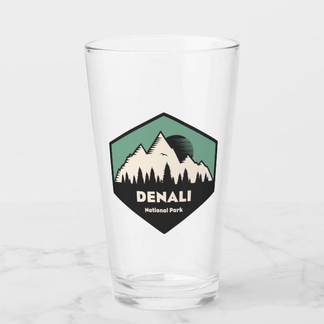Denali National Park Glass (Front)