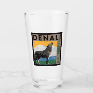 Denali National Park Howling Wolf Glass