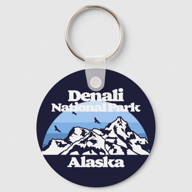 Denali National Park Key Ring (Front)