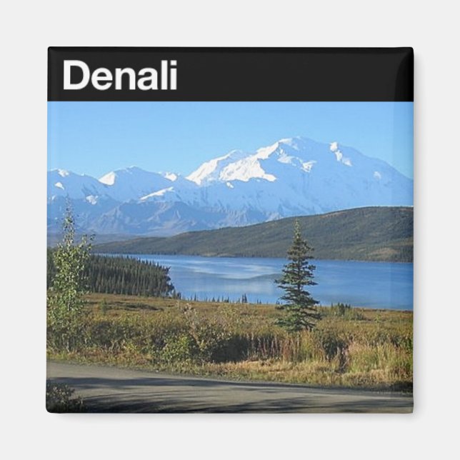 Denali National Park Magnet (Front)