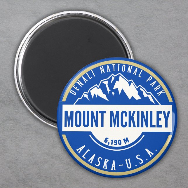 Denali National park Mount Mckinley Magnet (Creator Uploaded)