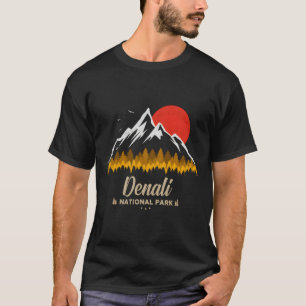Denali National Park Retro Souvenir T-Shirt