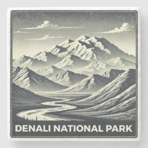 Denali National Park Stone Coaster