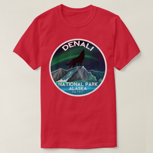 Denali National Park  T-Shirt (Design Front)