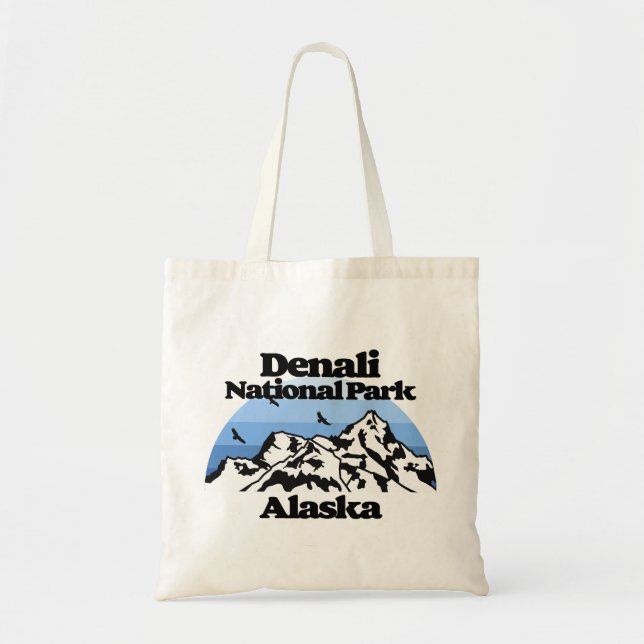 Denali National Park Tote Bag (Front)