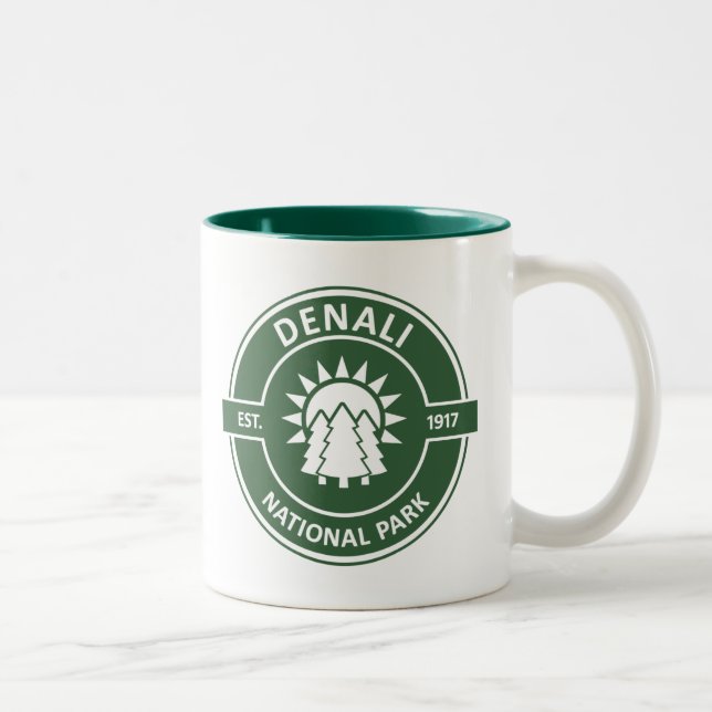 Denali National Park Two-Tone Coffee Mug (Right)