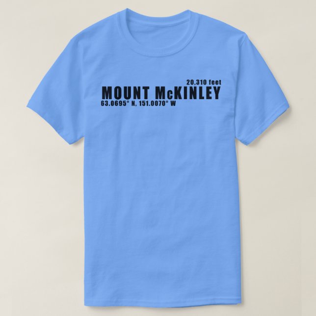 Denali North Americas Crown Jewel TShirt (Design Front)