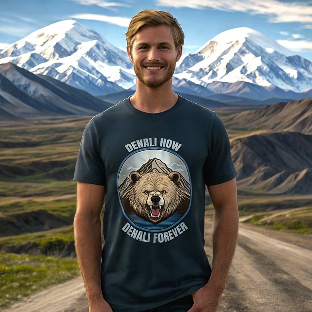 Denali Now, Denali Forever Tri-Blend Shirt (Creator Uploaded)