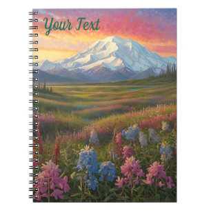 Denali Wildflowers Notebook