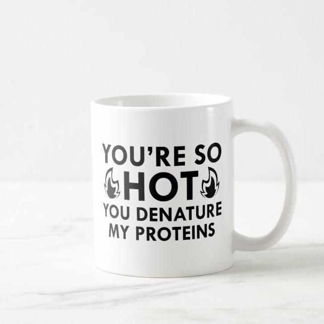 Denature My Proteins Coffee Mug (Right)