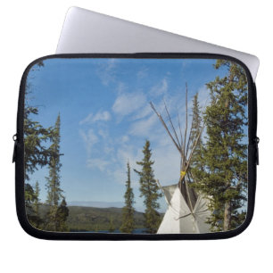 Dene Tribe gathering, Northwest Territories, Laptop Sleeve