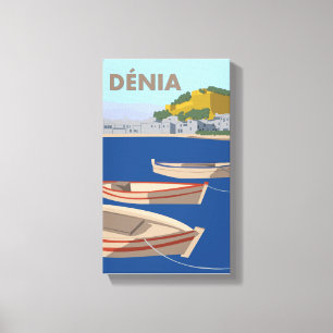 Denia Canvas Print