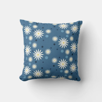 Denim and Daisies Cushion
