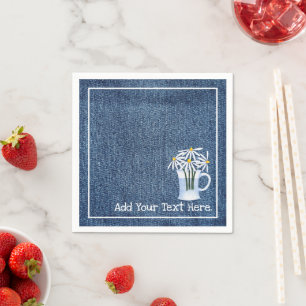 Denim And Daisys Napkin
