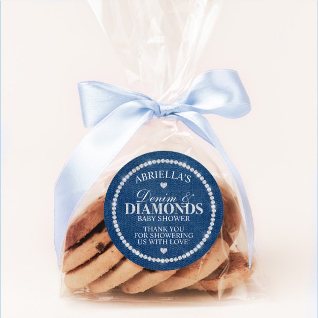 Denim and Diamonds Sticker (Creator Uploaded)