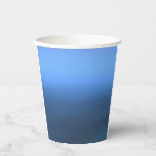Denim Blues Paper Cup