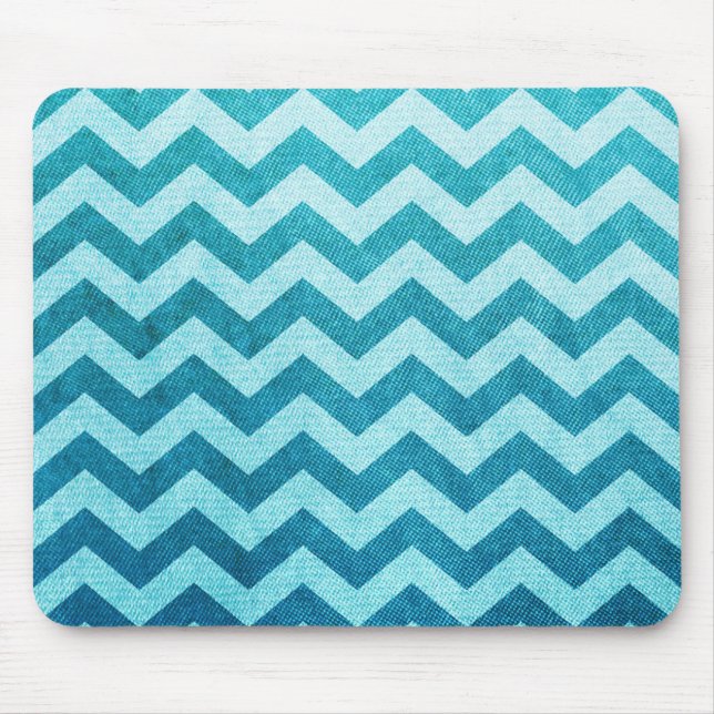 Denim Chevron Mousepads (Front)