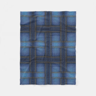 Denim Design Baby Fleece Blanket