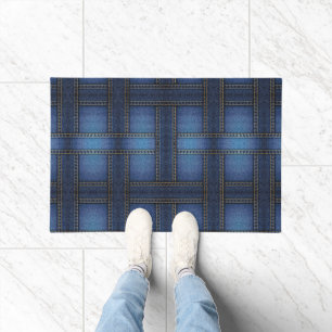 Denim Design Doormat