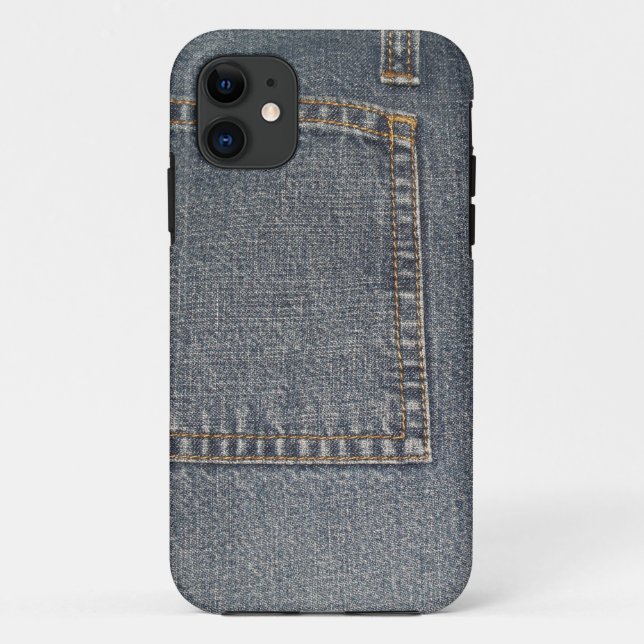 Denim iPhone 5 Custom Case-Mate ID Case-Mate iPhone Case (Back)