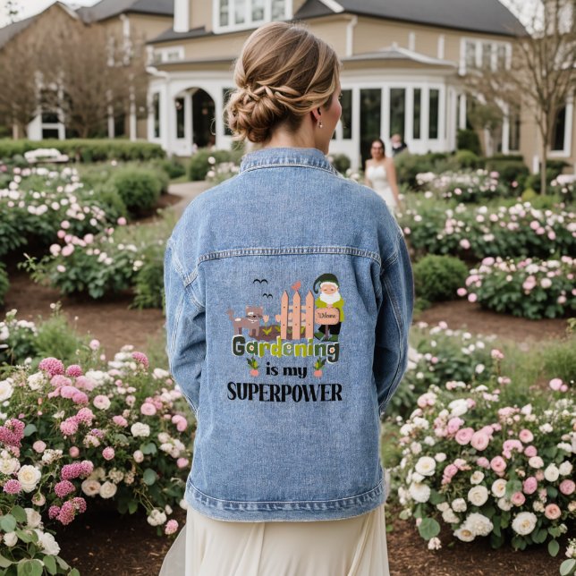 Denim Jacket (Wedding Back)