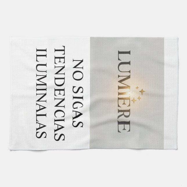 DENIM JACKET  TEA TOWEL (Horizontal)