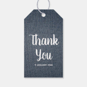 Denim, jeans gift tag
