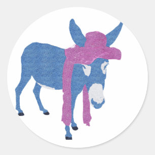 Denim Jenny Classic Round Sticker
